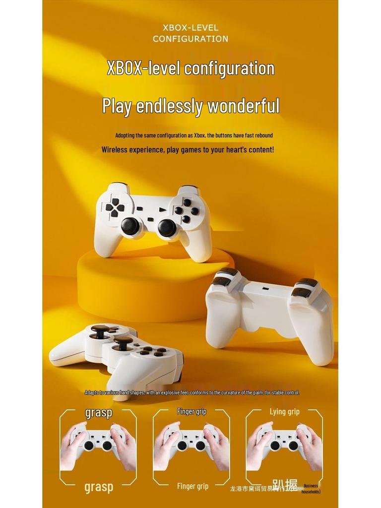 2025 3D HD 4K Беспроводная Домашняя Консоль: Подключается к ТВ и включает классические ностальгические аркадные игры с Супер Марио