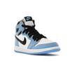 Air Jordan 1 Retro High OG PS University Blue Kids Sneakers White Black AQ2664-134