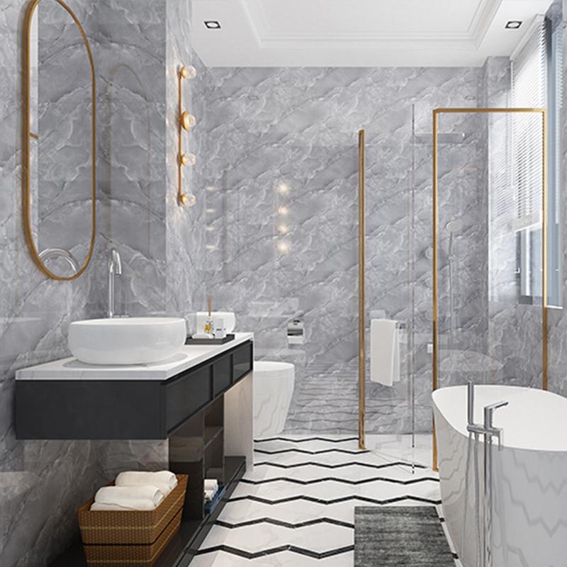 Имитация керамической плитки Наклейка на стену Утолщенная масляная водонепроницаемая наклейка на стену