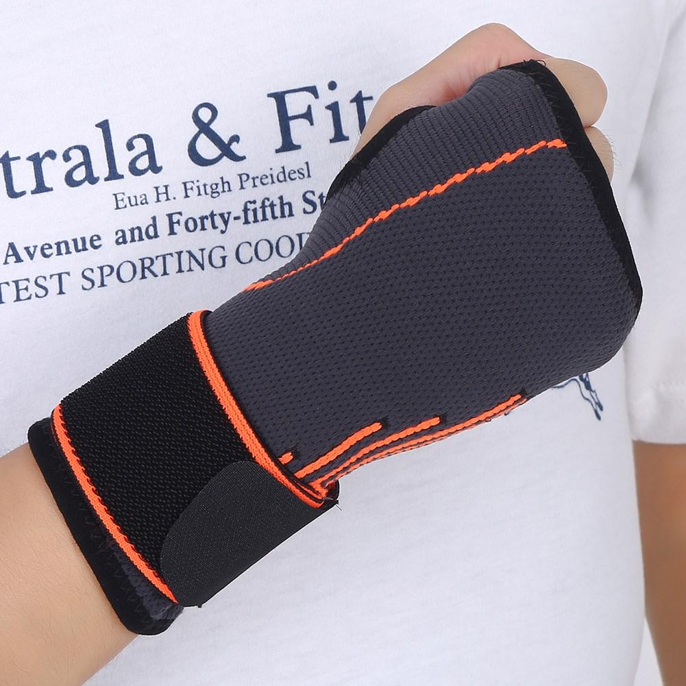 Wrist Tension Support Brace Adjustable Wrist Sleeve Warp Guard with Thumb Loop