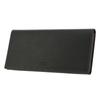 Panama Leather Long Cowhide Black Men's Wallet, 729626, Leather, [01]