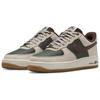 Nike Air Force 1 Low Cream Vintage Green Мужские кроссовки Earth Sail Gum, средне-коричневые FQ8823-236