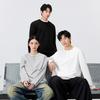 MINISO Мужская антибактериальная футболка-henley с длинным рукавом