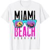 Майка Miami Beach Закат Флориды Ретро Сувенир Серф Майка Майами