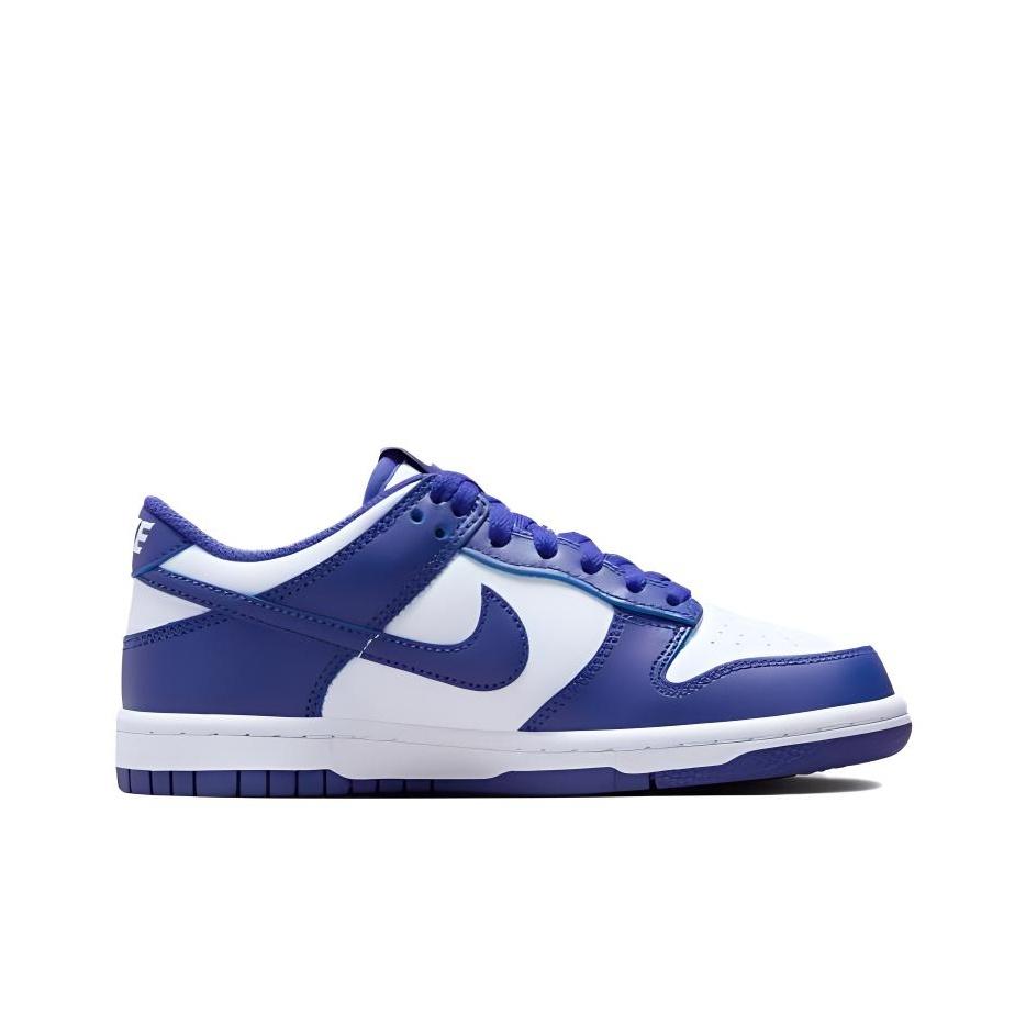 Nike Детские кроссовки Dunk Low GS Concord Сине-Белый Университет-Красный FB9109-106