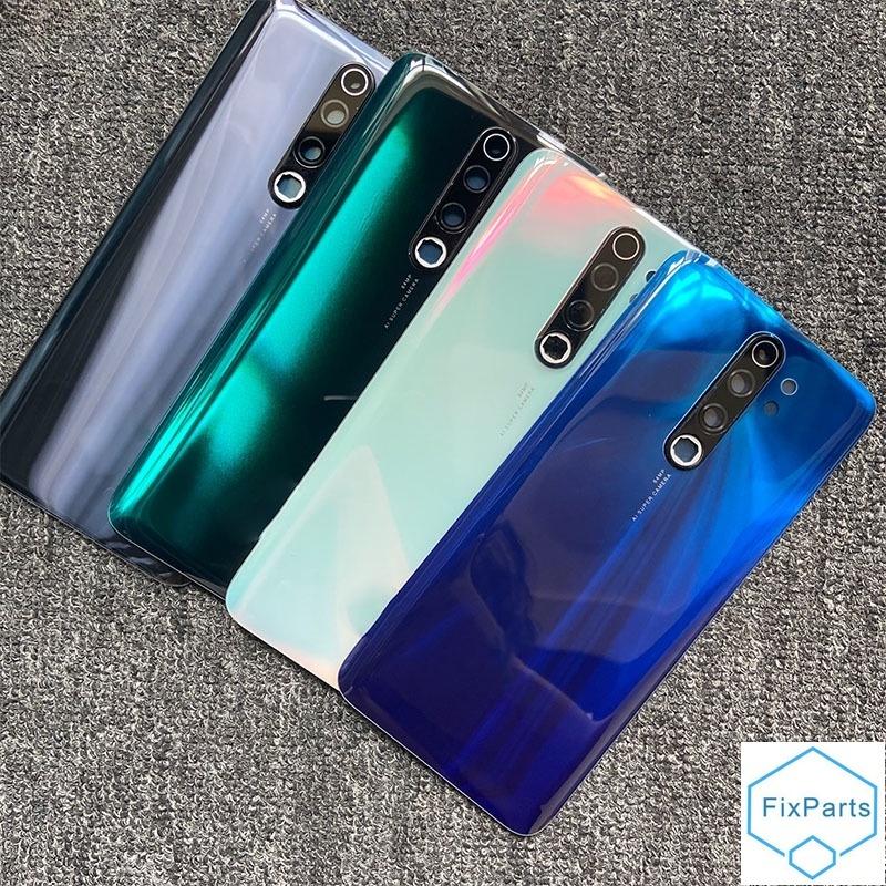 Parts 6.53" Battery Back Cover For Xiaomi Redmi Note 8 Pro Rear Glass Panel Housing Case With Camera Lens Replace
