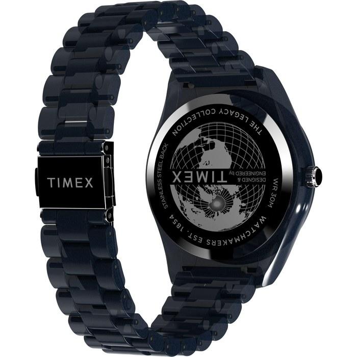 [Timex] Наследие Часы Солнечные 30м Водонепроницаемость Минеральное Стекло Синий Циферблат TW2W56200 Мужские