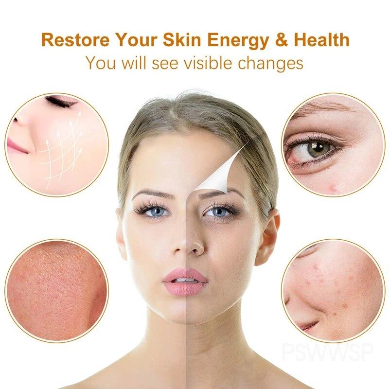 EMS Facial Massager Micro Current Face Lifting Device Skin Tighten Machine Wrinkle Removal Hot Cool Face Skin Care Beauty Device