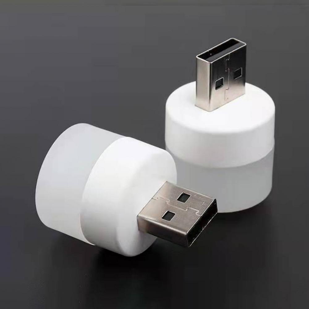 Маленький USB-ночник, светодиодный светильник для защиты глаз, квадратный/круглый ночник для чтения, компьютер, мобильная зарядка, мини-настольная лампа