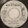 7inch Record BRIAN & TONY GOLD - The Love We Had NONE Joe Frasier Jamaica Reggae, Ska & Dub Used
