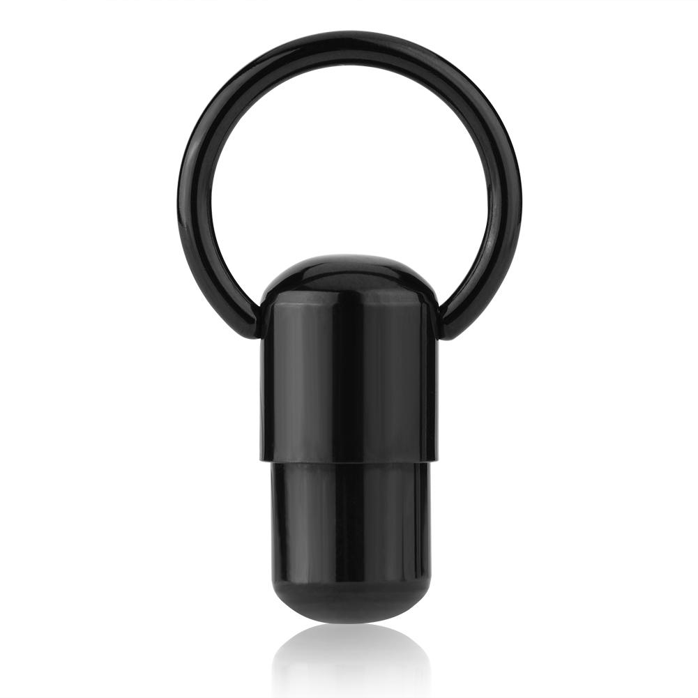 Vibrating Tongue/Belly Ring Stud Barbell Stainless Steel Body Piercing Jewelry (#1)