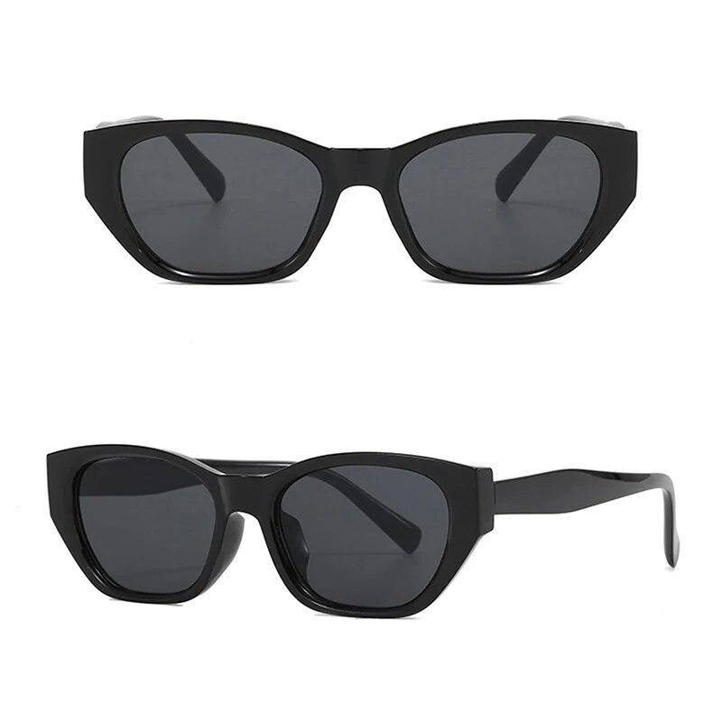 Ретро кошачий глаз нерегулярный многоугольник женские солнцезащитные очки модные очки дизайнерские очки оттенки Uv400 мужские солнцезащитные очки