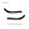For Tesla Model Y/YL Juniper Model 3 Highland Rear View Mirror Anti-collision Strip Car Reverse Mirror Anti-scratch Accessories