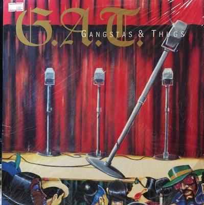 12-дюймовая пластинка G.A.T. - Улыбающиеся Лица Иногда MCA1254960 MCA Records 1995 США Рэп и Хип-Хоп/R&B Б/у