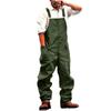 Men's Solid Color Loose Large Size Casual Work Jumpsuit