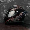 JIEKAI Мотошлем Мужской Полнолицевой Casco Moto С Двойным Визором Гоночный Шлем для Мотокросса Мотоциклетный Capacete Moto Шлемы