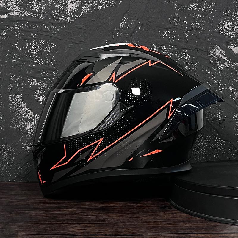 JIEKAI Мотошлем Мужской Полнолицевой Casco Moto С Двойным Визором Гоночный Шлем для Мотокросса Мотоциклетный Capacete Moto Шлемы