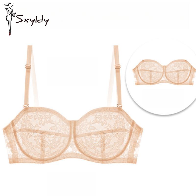 Ультратонкий бюстгальтер без бретелек, женский сексуальный бюстгальтер пуш-ап на косточках