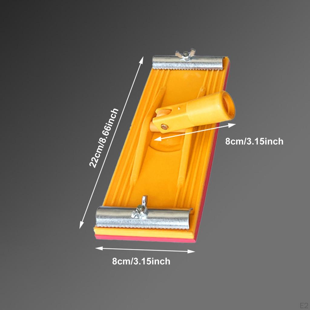 Pole Sander for Drywall Wall Sanding Disc Degree with Sandpaper Hand Manual Upgarded Cleaning and