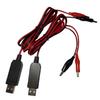 Устранитель батареек AA AAA USB 5V на 1.5V/3V4.5V Понижающий зажим Кабель-преобразователь устранителя батареек Для часов Пульта ДУ