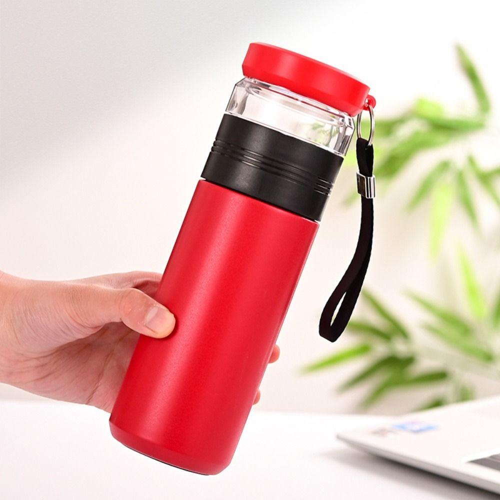 Stainless Steel Insulated Cup Leak-Proof Tea Infuser Bottle New Vacuum Mug