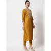Women Silk Blend Kurti Pant Dupatta Set Indian Pakistani Bollywood Salwar Kameez VF-20166a