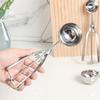 Practical Multi Functional Spoon Modern Fashion Household Kitchen Supplies Lightweight Ice Cream Spoon Creative Stainless Steel