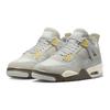 Детские кроссовки Air Jordan 4 Retro SE Craft GS Photon Dust серые бледно-ванильные с белым DV2262-021