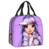 Сумка-тоут Rainbow High Insoled Lunch Tote для женщин Sunny Madison Portable Cooler Thermal Food Lunch Box Outdoor Camping Travel