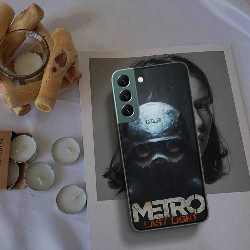 Телефон Metro 2033 для Samsung S25 Edge Galaxy S22 Ultra S21 S10 S9 Plus S20 S23 S24 FE Чехол S10E Покрытие Силиконовое Мягкое Coque Fundas