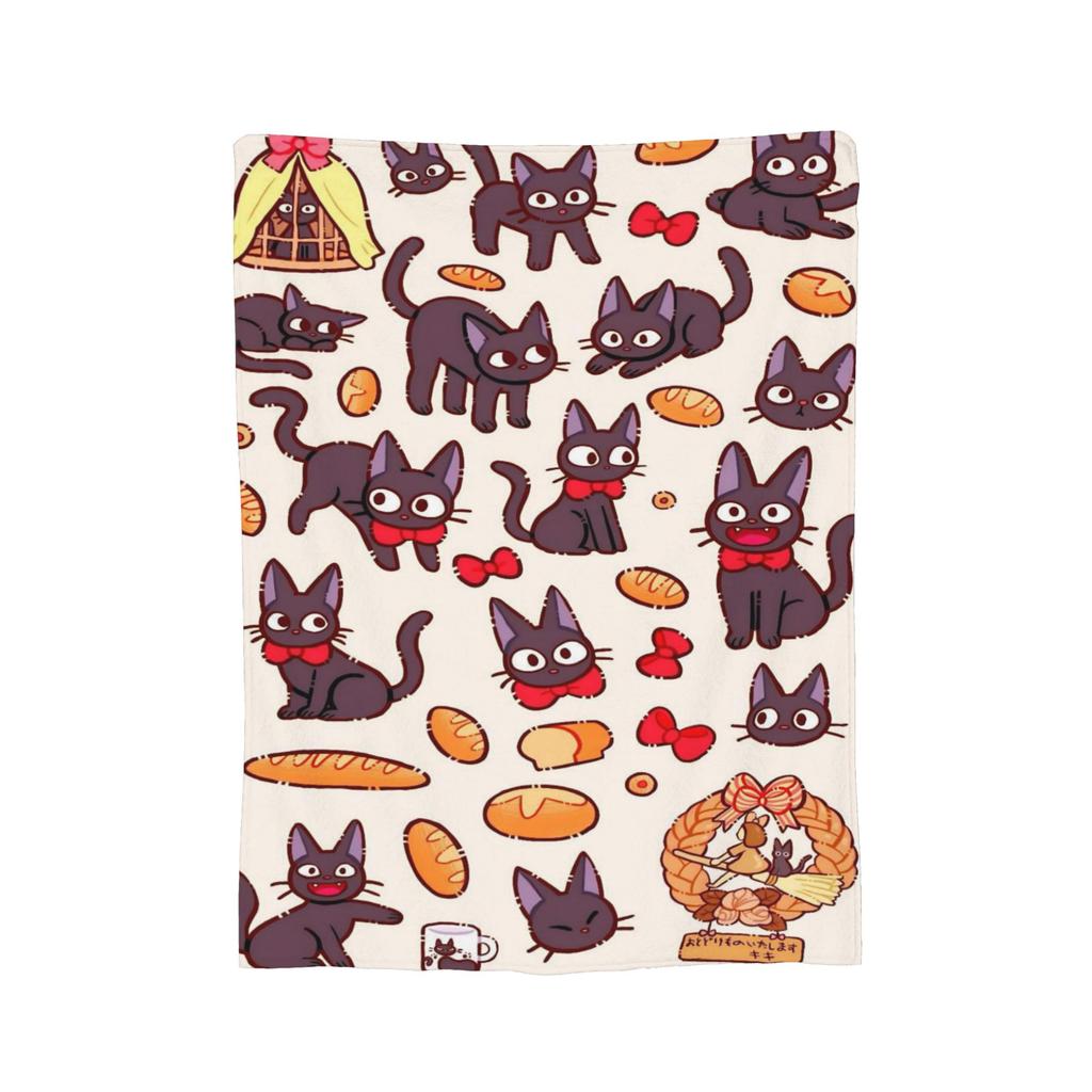 Susuwatari Soot Sprites M-Mononoked Fashion Blanket Flannel Autumn/Winter Aways Princessed Super Soft Throw Fashion Blanket for Bed Couch Q