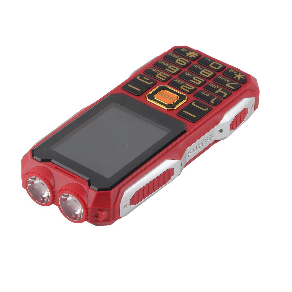 2.4in 1.3MP Big Button Double Card Senior Cellphone Bluetooth 2G SOS Large Button Older Mobile
