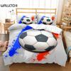 Комплект пододеяльника для футбола размера кинг/квин, постельное белье на спортивную тематику для детей, мальчиков, девочек, пододеяльник с наволочкой, декор для спальни