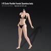Масштабная улучшенная версия подвижное женское тело масштабная стальная рама супер гибкий макияж бесшовное тело большой бюст 12 дюймов женская экшн-кукла 1/6