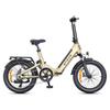 Engwe L20 3.0 Boost 20'' Fat Tire Ebike 250W 75Nm Boost Power Full Suspension Compact E-bike with 48 V 13.5 Ah Battery
