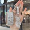 Белый Алмазный ТПУ для Land Rover Range Rover Sport Evoque Freelander Для Jaguar Xf Xj Xe Xjl Xf Чехол-футляр для брелока автоключа