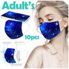 Adult  Women Man  Disposable Face Mask Industrial 3Ply Ear Loop 10PC Mask
