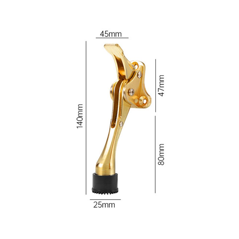Клейкий цинковый сплав, противоударный, стопор двери, защитные настенные защитные устройства, напольный держатель для дверного упора