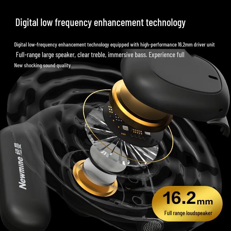Newman Open-Ear Bone Conduction Bluetooth Sports Earphones