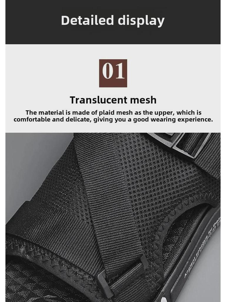 Men's 2025 Summer Dual-Purpose Sandals: Trendy Outdoor & Beach Wear