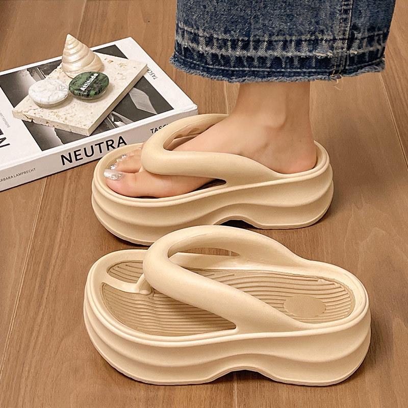 Women's EVA Thick-Soled Squishy Flip-Flops—Summer Fashion Beach Thong Sandals