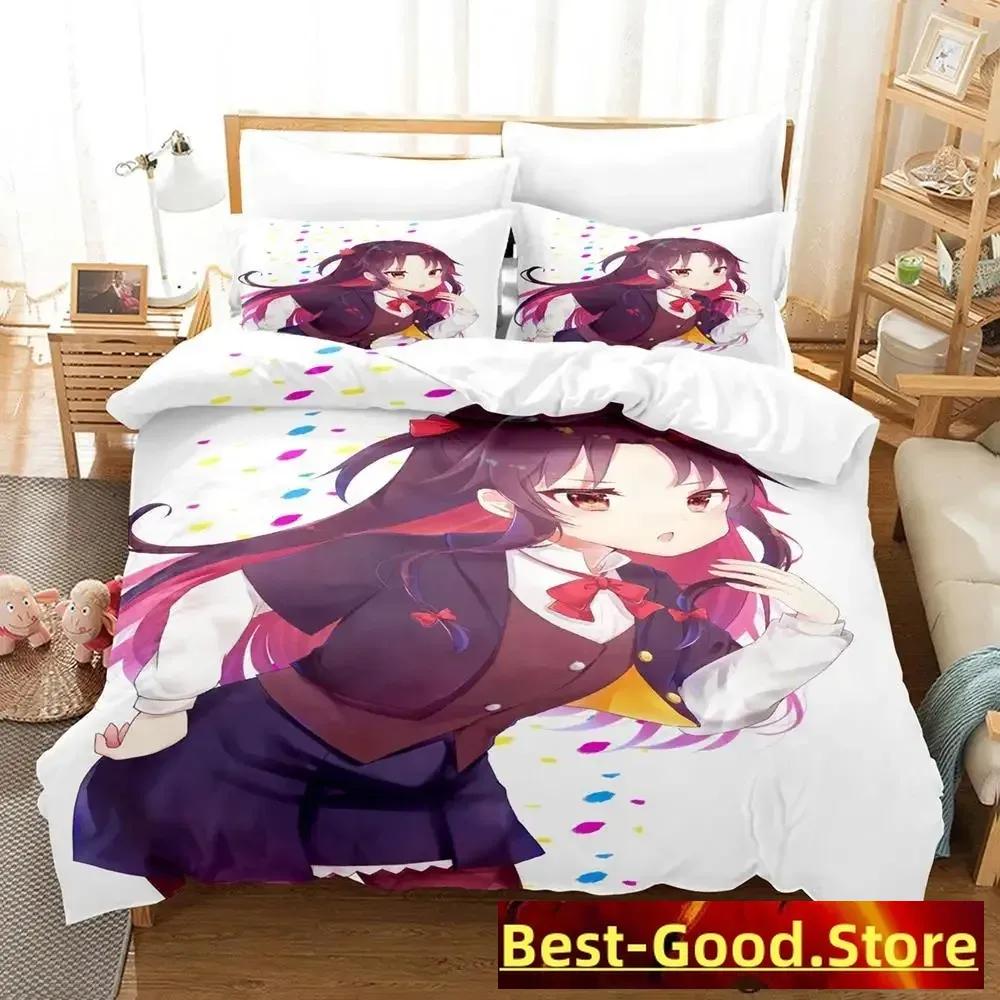 Работа Рюо никогда не заканчивается! Комплект постельного белья Single Twin Full Queen King Size Bed Set Adult Kid Bedroom Duvetcover Sets Anime