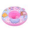 Детский надувной круг для плавания для малышей и детей ясельного возраста в форме счастливого утенка, круглый, утолщенный, безопасный, для плавания в бассейне