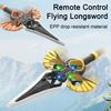 Радиоуправляемый летающий планер «Длинный меч» со светодиодной подсветкой, трюки с вращением на 360 градусов, прост в управлении, для детей, подростков и взрослых, 2,4 ГГц, радиоуправляемая летающая игрушка «Длинный меч»
