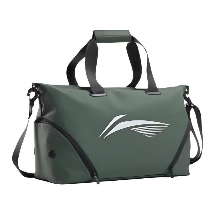 Li Ning Polyester With EVA Gym Bag Unisex Purple/Black/Olive Green LNBX756-2
