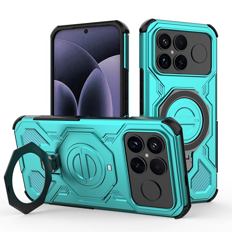 For Xiaomi Poco F8 Ultra Magnetic Ring Case,Military-Grade Drop Protection Case for Xiaomi Poco F8 Ultra