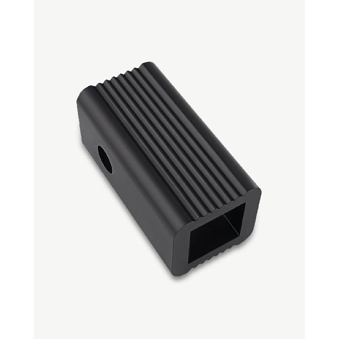 2'' Class III/IV to 1-1/4'' Class I/II Receiver Hitch Adapter ert Sleeve Mount Adapter 2'' to 1/4'' Trailer Receiver Converter for Bike Rack and