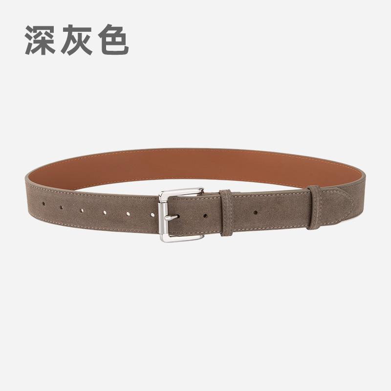 Wind Leather Belt Lady Premium Pants Decorative Belt Lady