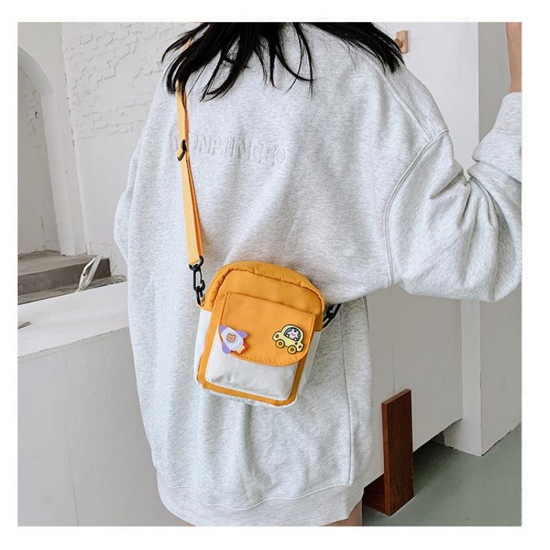 Студенческая симпатичная сумка через плечо женская корейская версия студенческая повседневная сумка через плечо