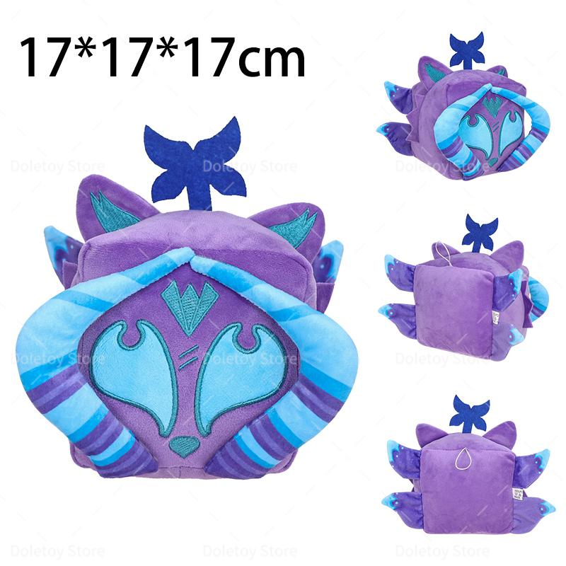 Новая плюшевая кукла Blox Fruits Аниме Игра Набитая Дракон Тираннозавр Лиса Кицунэ Фрукты Блокс Феникс Мамонты Плюшевая игрушка Подарки для детей